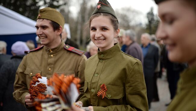 Общероссийская акция Георгиевская ленточка