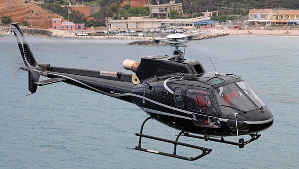 Французский вертолет H125, архивное фото