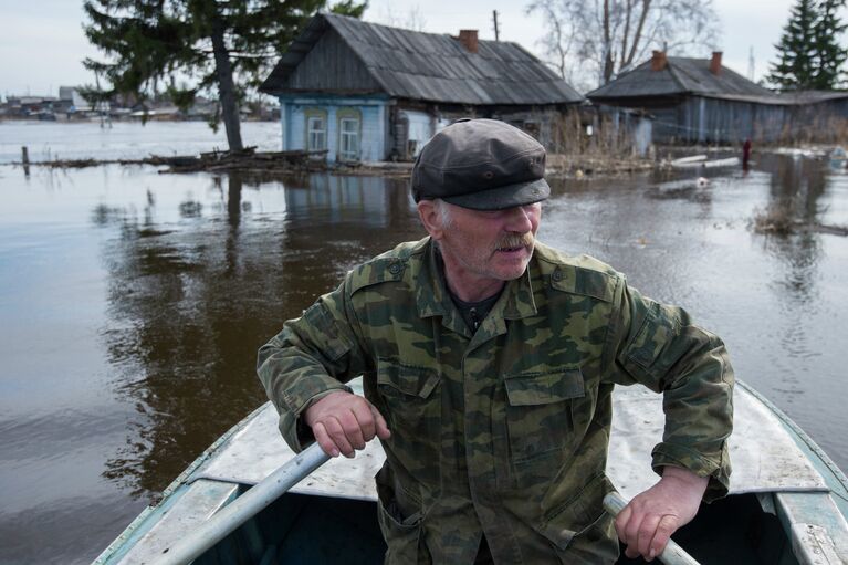 Паводок в Омской области