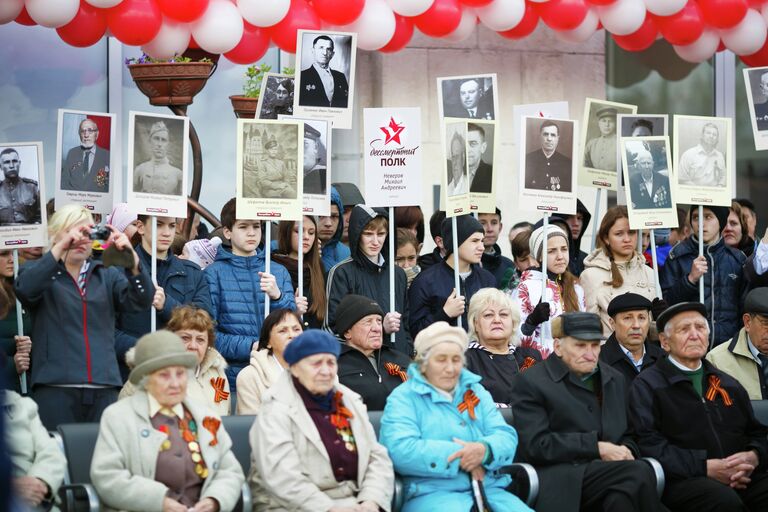 Прибытие ретропоезда Победа в Волгоград