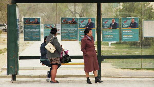 Предвыборная агитация в Казахстане