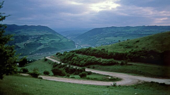 Сумерки в горах. Архивное фото