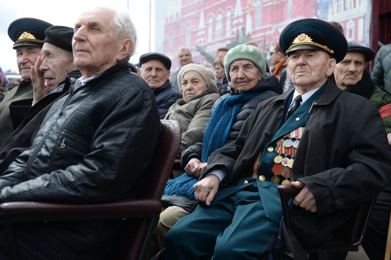 Акция Под Знаменем Победы в Алабино (23.04.2015)