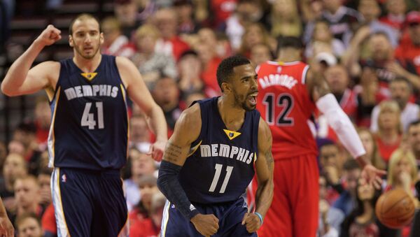 Баскетболисты Мемфиса победили Портленд в третьем матче серии первого раунда плей-офф НБА
