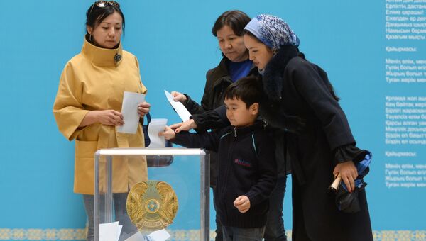 Выборы в Республике Казахстан. Архивное фото