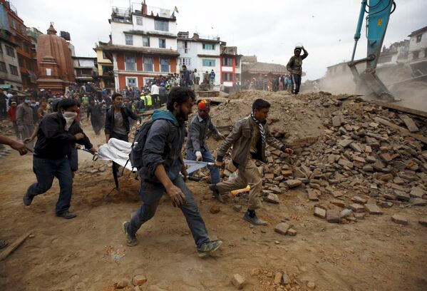 Последствия землетрясения в Катманду, Непал