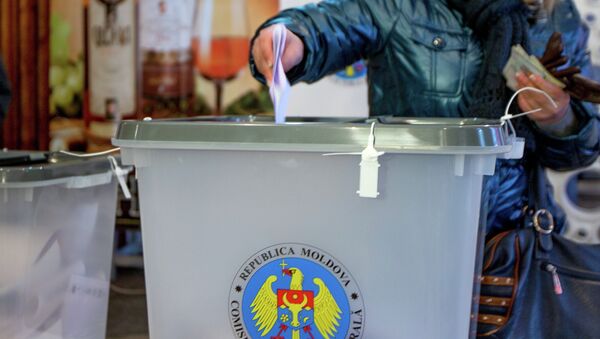 На одном из избирательных участков в Кишиневе