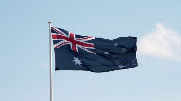 Флаг Австралии. Архивное фото