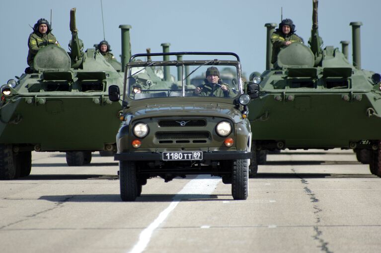 Репетиция Парада Победы в Севастополе