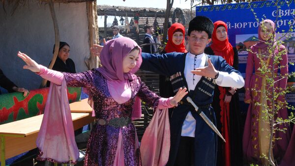 Любой праздник в Чечне сопровождается танцами
