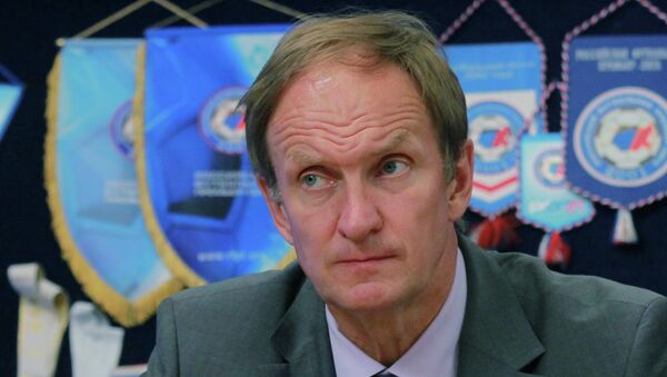 Руководитель департамента профессионального футбола РФС Сергей Куликов. Архивное фото