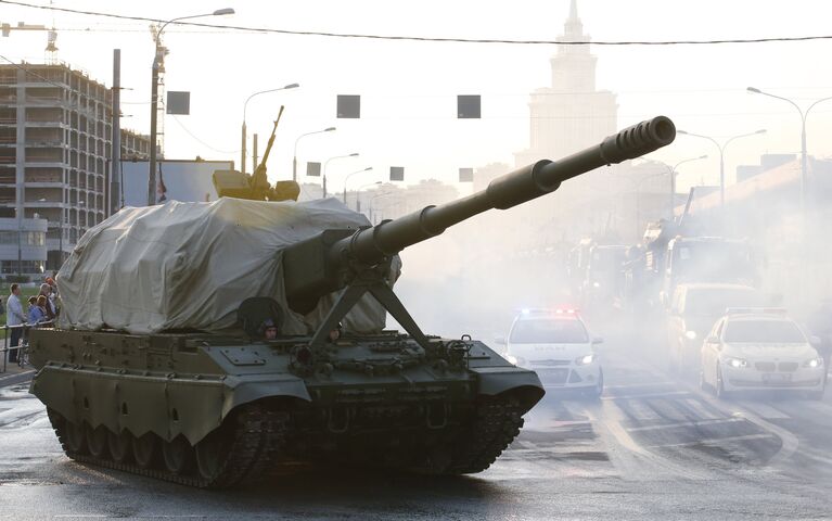 Репетиция парада Победы в Москве