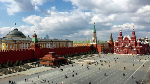 Красная площадь в Москве, архивное фото