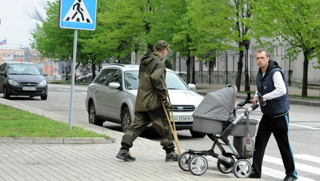 Ситуация в Донецке. Архивное фото