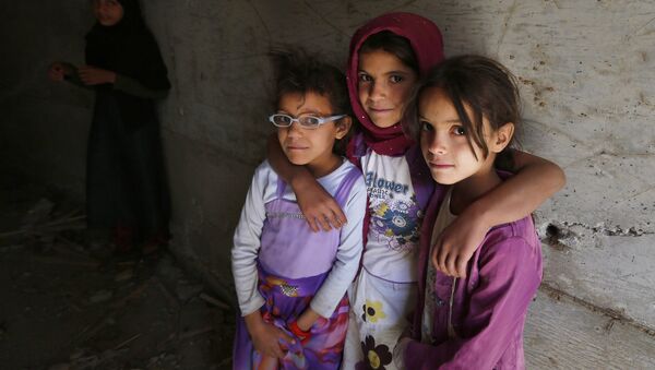 Дети в Йемене. Архивное фото