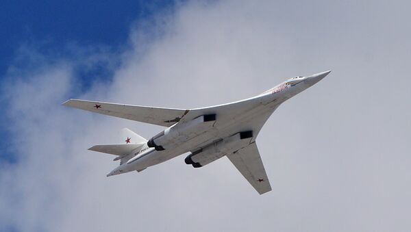 Самолет Ту-160. Архивное фото