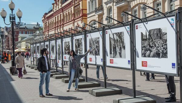 Выставка фотографий, посвященных 70-летию Победы. Архивное фото
