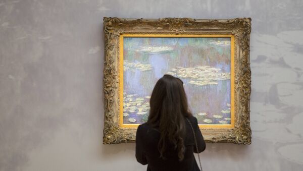 Картина Клода Моне Водяные лилии  на аукционе Sotheby's