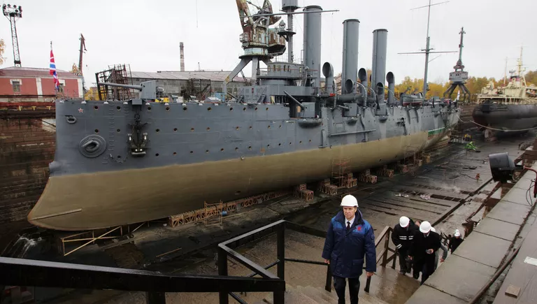Ремонт крейсера Аврора Ремонт крейсера Аврора