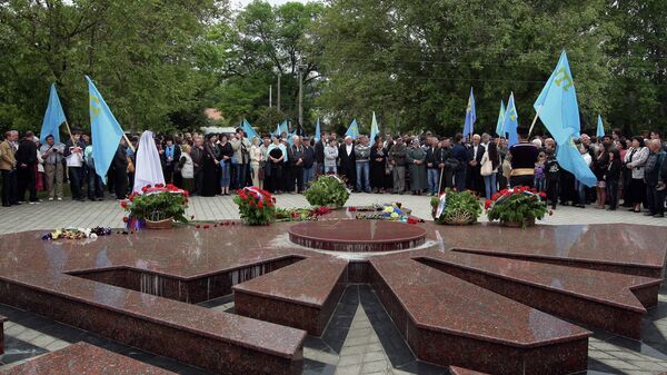 Мероприятия, посвященные годовщине депортации крымских татар. Архивное фото