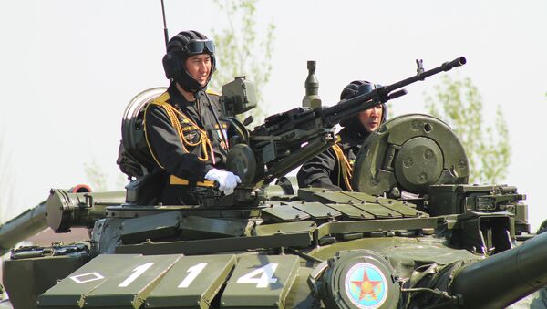 Казахские военные. Архивное фото
