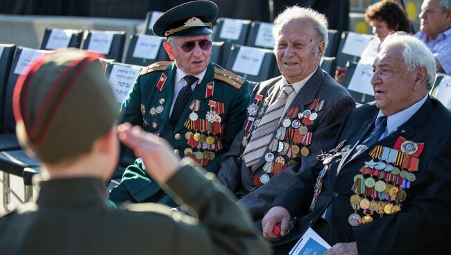 Чествование ветеранов в Израиле. Архивное фото