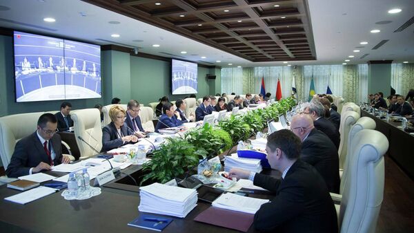 Заседание Совета Евразийской экономической комиссии в Москве