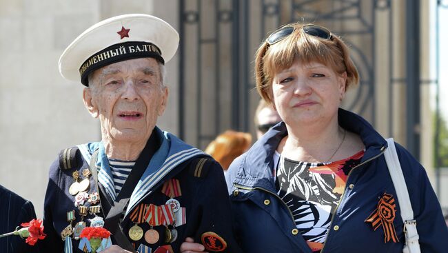 Ветеран Великой Отечественной войны. Архивное фото