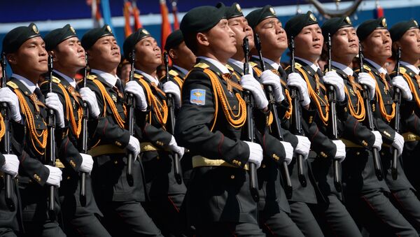 Военнослужащие Вооруженных сил Монголии. Архивное фото