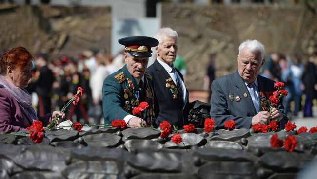 Ветераны Великой Отечественной войны. Архивное фото.