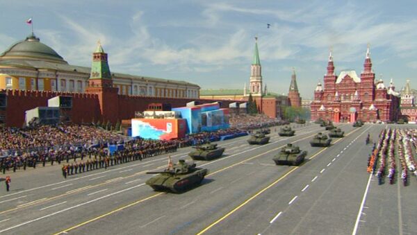 Парад Победы на Красной площади в Москве. Видеотрансляция