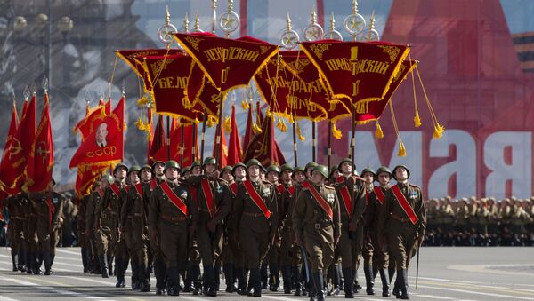 Празднование 70-летия Победы в Великой Отечественной войне 1941-1945 годов. Архивное фото