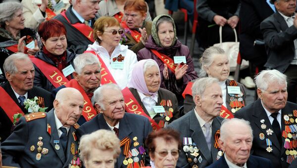 Празднование 70-летия Победы в Великой Отечественной войне 1941-1945 годов в ДНР. Архивное фото