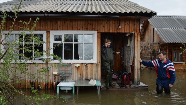 Паводок в Новосибирске