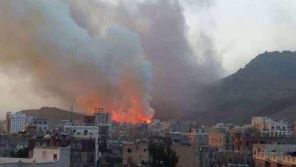 Взрыв в городе Сана, Йемен. Архивное фото