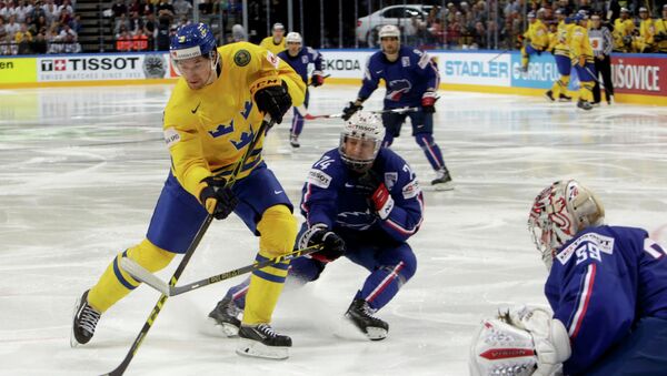 Чемпионат мира по хоккею 2015. Сборные Швеции и Франции