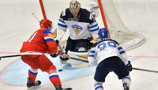 Хоккей. Чемпионат мира - 2015. Матч Финляндия - Россия