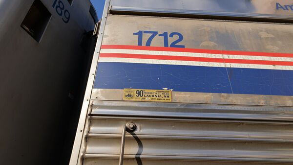 Вагон поезда Amtrak. Архивное фото