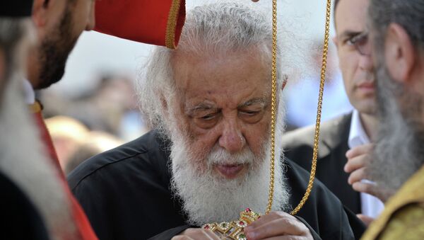 Католикос-патриарх всея Грузии Илия II. Архивное фото