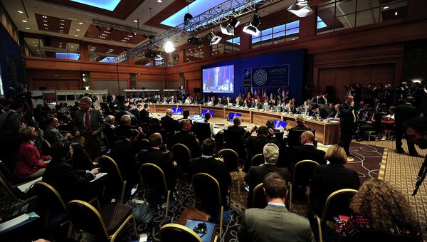 Встреча глав МИД НАТО. Архивное фото