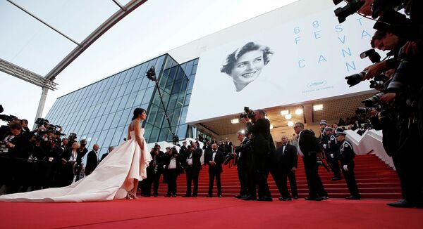Актриса Лейла Бехти на церемонии открытия Каннского кинофестиваля