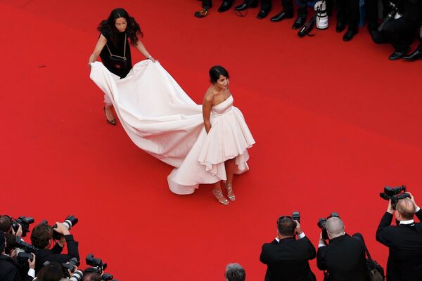 Актриса Лейла Бехти на церемонии открытия Каннского кинофестиваля