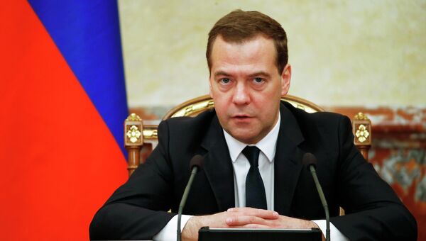 14 мая 2015. Председатель правительства России Дмитрий Медведев. Архивное фото