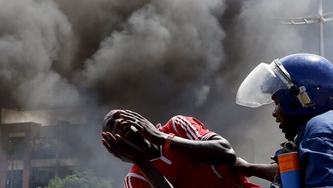 Задержание протестующих в Бужумбуре, Бурунди