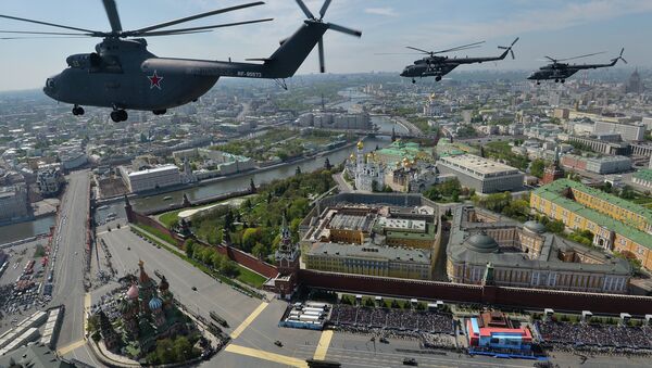 Военный парад в Москве. Архивное фото
