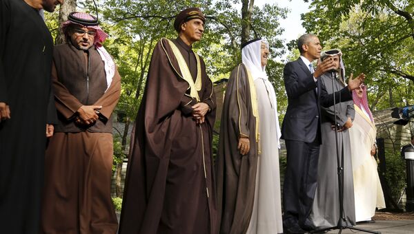Президент США на встрече с главами стран Персидского залива