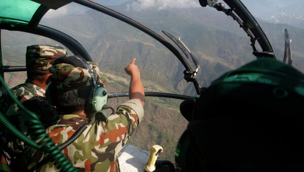 Поиски пропавшего военного вертолета США в Непале. 14 мая 2015