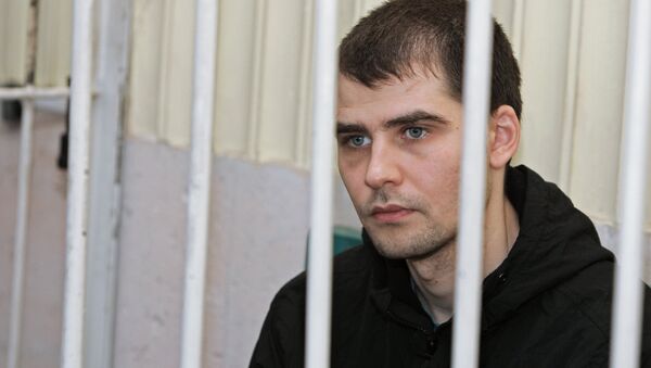 Оглашение приговора активисту Евромайдана Александру Костенко. Архивное фото