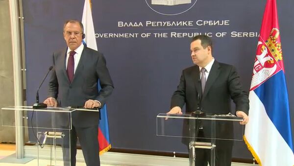 Общеевропейская и открытая - Лавров и Дачич о позиции Сербии в отношении РФ