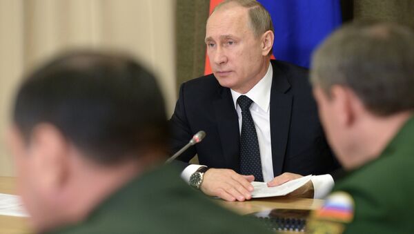 Президент РФ В.Путин провел совещание по вопросам развития Вооруженных сил РФ
